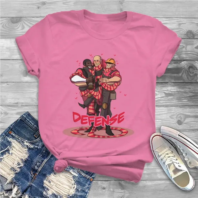 Defense Classes Women T Shirts Team Fortress 2 Shooter Game Vintage Tee Shirt Short Sleeve O.jpg 640x640 12 - Team Fortress 2 Merch