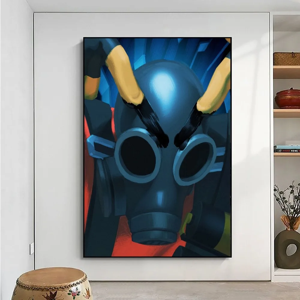 Team Popular Fortress 2 Game Poster Club Kraft Paper Prints Rules Poster Vintage Room Cafe Bar 5 - Team Fortress 2 Merch