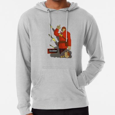 ssrcolightweight hoodiemensheather greyfrontsquare productx1000 bgf8f8f8 42 - Team Fortress 2 Merch