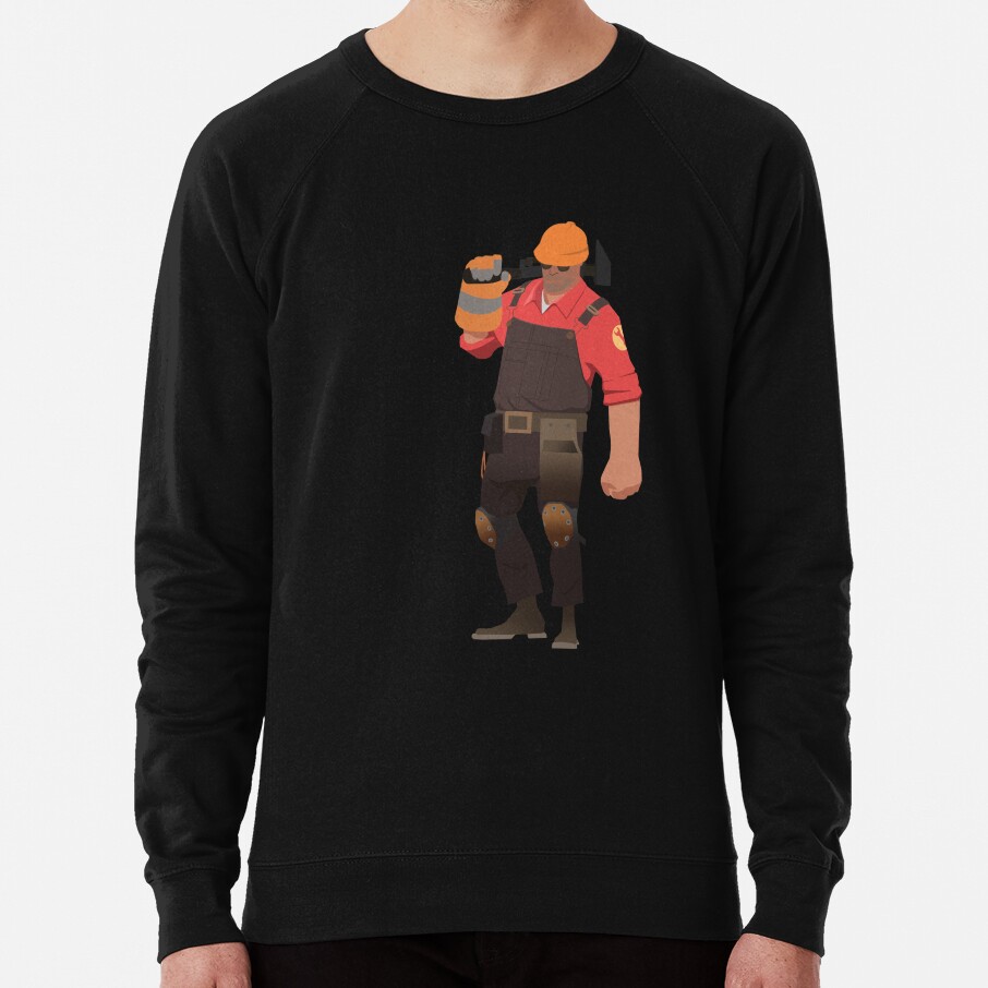ssrcolightweight sweatshirtmens10101001c5ca27c6frontsquare productx1000 bgf8f8f8 23 - Team Fortress 2 Merch
