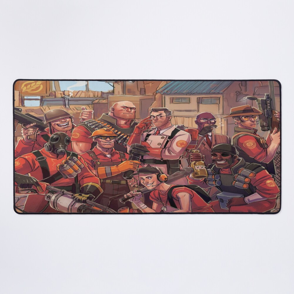 urdesk mat flatlaysquare1000x1000 3 - Team Fortress 2 Merch